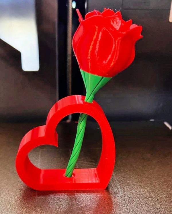 Rosa Eterna 3D | Un Regalo Único y Duradero para Siempre